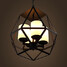 Black American Top Iron Vintage Lamp Modern Chandelier - 4