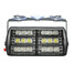 Emergency Flashing Lamp Bar Car 5W 18LED Red White Strobe Light - 6