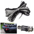ATV SUV Rope 15M Cable with Winch Nylon Sheath Tow Off-road 7000LB - 1