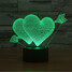Decoration Atmosphere Lamp Touch Dimming Heart Christmas Light Novelty Lighting Colorful - 3