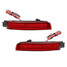 Lamp Infiniti FX35 Juke Murano Nissan Pair LED Brake Tail Light Rear Bumper Reflector - 9