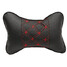 Headrest Cushion Universal PU Leather Pair Pillow Pad Head Neck Car Seat - 6