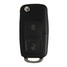 Car Button Flip Remote Key Case Screwdriver Shell With VW - 1