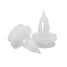 Door Trim Panel White Dodge Chrysler Bumper Clips Retainer 10pcs Nylon - 5