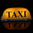 Magnetic Yellow Taxi Top DC12V Car Lamp Cab Roof Sign Light Large Size - 2