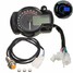 Speedometer Odometer Universal Motorcycle Motor Bike Tachometer LCD Digital Cylinder - 2