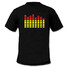 Activated Visualizer Meter Led Music Sound T-shirt And Spectrum - 1