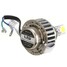 6000K 30W Motorcycle White Xenon H4 BA20D Hi Lo Headlights H6M - 4