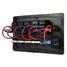 Gang 12V 24V LED Rocker Switch Panel Circuit Breaker USB Socket Marine Boat Rv - 3