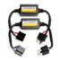 Pair H4 Warning Error LED Headlight Canbus Decoder Load Resistor Canceler - 1