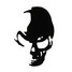 Reflective Waterproof Skull Car Truck Styling Window Sticker Decal - 5