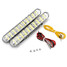 Pair Car DRL Driving Fog Lamp LED Daytime Running Light Turn Signal Indicator - 6