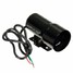 Smoke Bar Micro Len Black Shell Turbo Boost Gauge Red 37mm Meter 12V Digital LED - 2