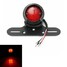 12V Universal Motorcycle Mount Tail Brake Stop Light Lamp Plate LED Rear - 1