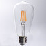 1 Pcs 8w E26/e27 Ac 220-240 V Cob Warm White Kwbled Vintage Led Filament Bulbs St64 - 1