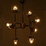 Personality Ball Round Glass Art Chandelier Beanstalk - 2