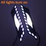 Light Waterproof LED COB Car 12V DRL Fog Turn Driving Daytime Running Lamp - 4