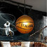 Pendant Cafe Retro Basketball Glass - 1