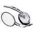 10mm Round Rear View Mirrors Chrome Motorcycle - 2