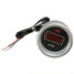 Fitting Kit 12V Gauge Tachometer Display with Rev Counter 52mm Red Digital RPM - 2