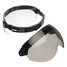 Snap Visor Flip Up Universal Lens Shield Open Face Helmet Motorcycle Helmet - 2