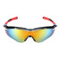 Anti-UV Colorful Racing Motorcycle Male Female Goggles - 1
