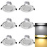 Led Ac110 300lm Warm White 120v 6pcs - 1