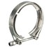 Downpipe 3.5inch V-Band Clamp Turbo Exhaust Steel Universal Stainless - 2