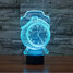 Novelty Lighting Decoration Atmosphere Lamp Clock 3d Christmas Light 100 Touch Dimming - 1