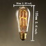 Silk E27 Wire Light Bulbs Decorative Edison - 4