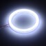 Headlight Aperture LED Angel Eye 6000K 8W 90mm Halo Ring COB Light 12V - 4