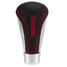 Universal Car Gear Shift Knob Black Leather 9cm - 12