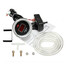 52mm Red Digital PVC Fitting Kit Boost Display with Sensor Bar Gauge Hose - 4