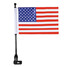 Luggage American Universal Motorcycle Bike Mount For Harley USA Flag - 2