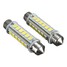 Bulb 2Pcs Festoon 44mm Light License Plate White LED Interior Dome 24SMD - 4