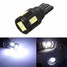 6SMD Heat 1.6W LED Light Bulb Wedge T10 5630 High Power License Plate - 1