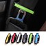 Fasten Buckle Safety Belt Adjustable Car Security 2Pcs Seat Clips Band - 1