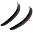 Lip Wheel Flares Kits Universal Body Car Decoration Fender 1 Pair 2Pcs Carbon Fiber - 5