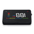 EUOBD Overspeed Warning System Projector OBDII Display HUD - 4