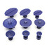 Car Dent Repair Blue Pulling Tabs Paintless Body Slide 9Pcs Damage Removal Tool - 4