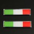 Aluminum Italy Flag Pair Emblem Decal Decoration Badge Car Sticker - 4