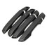 4pcs Honda Civic Door Handle Cover Trim Carbon Fiber Style Exterior - 2