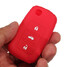 VW SEAT SKODA Remote Flip Key Fob Case 3 Buttons Soft Silicone - 3