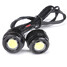 Motorcycle LED 3W Fog Lamp 2Pcs 12V Day Light Daytime Running - 2