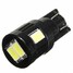 6SMD Car Pure White T10 All LED Light Bulb Make - 3