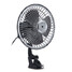 Inch Black Ventilation Cooling Mini Car Adsorption Air 12V 24V Fan Portable - 2