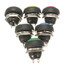 Car Auto Round Button Horn Switch Multicolor Push Momentary - 5