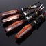 Light 4pcs Motorcycle LED Turn Signal Indicator Blinkers Amber Orange - 7