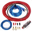 Complete Car Amplifier Cable Kit Speaker Wiring 8GA Subwoofers - 1