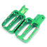 Foot Pegs Pedals Footpeg Alloy Treadles Bike Motorcycle Universal Aluminum Footrest - 2